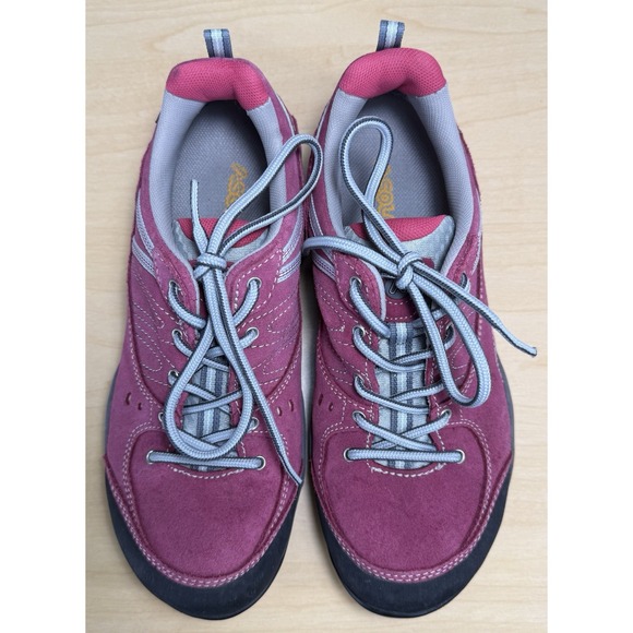 ASOLO Lady's Pink Suede Gore-Tex Hiking Shoes Size 7.5 - Picture 8 of 10